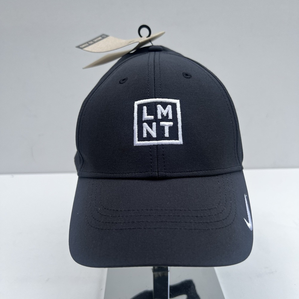 Nike Unisex LMNT Stay Salty Embroidered Legacy Golf Cap  Black/White M/L
